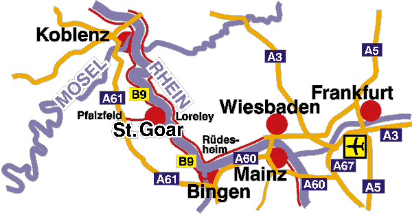 Map St. Goar,  1998 WHO